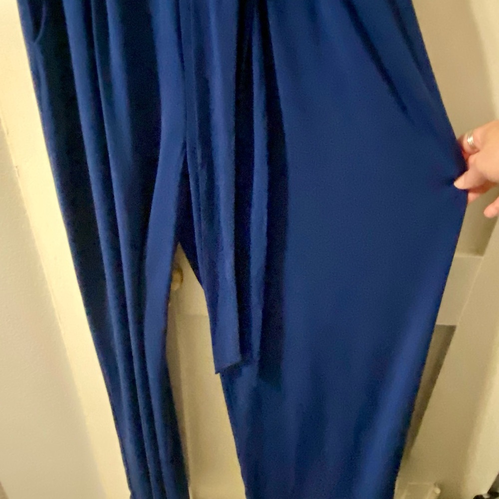 Vince Camuto Navy Jumpsuit - Picture 3 of 3